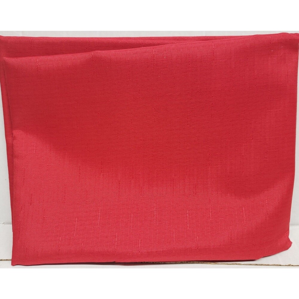 Printed Linen Kitchen Tablecloth 52"x70" Oblong (4-6 people) RED COLOR,BASICS,BM
